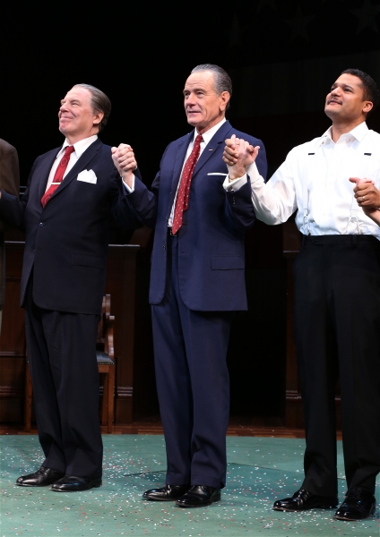Photo Coverage: Bryan Cranston & the Cast of ALL THE WAY Take Opening Night Broadway Bows! Image