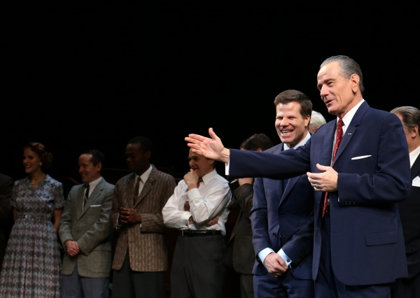 Photo Coverage: Bryan Cranston & the Cast of ALL THE WAY Take Opening Night Broadway Bows! Image
