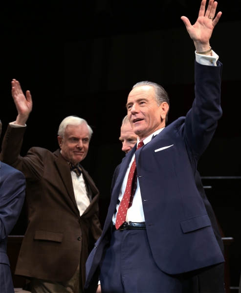 Photo Coverage: Bryan Cranston & the Cast of ALL THE WAY Take Opening Night Broadway Bows! Image