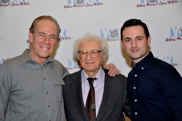 Mark Jacoby, Sheldon Harnick and Max Von Essen Photo