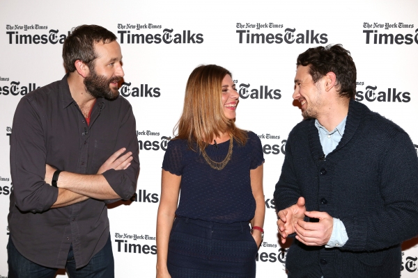 Photo Coverage: OF MICE AND MEN's James Franco and Chris O'Dowd Stop by 'TimesTalks' Image