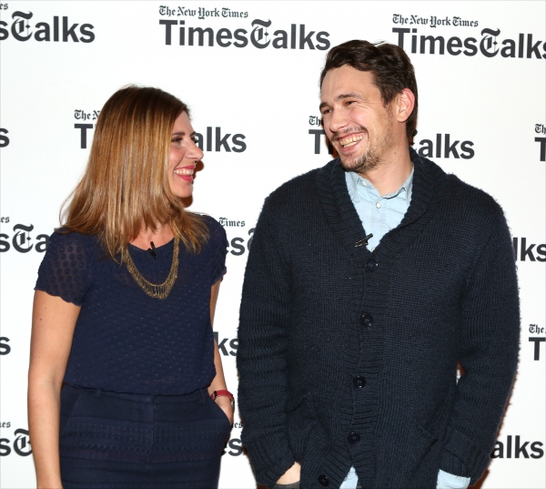 Photo Coverage: OF MICE AND MEN's James Franco and Chris O'Dowd Stop by 'TimesTalks' Image