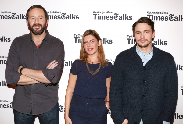 Photo Coverage: OF MICE AND MEN's James Franco and Chris O'Dowd Stop by 'TimesTalks' Image