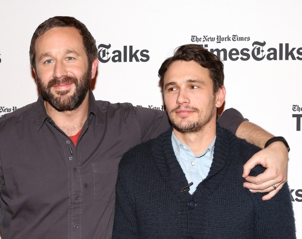 Photo Coverage: OF MICE AND MEN's James Franco and Chris O'Dowd Stop by 'TimesTalks' Image