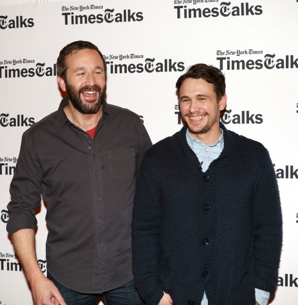 Photo Coverage: OF MICE AND MEN's James Franco and Chris O'Dowd Stop by 'TimesTalks' Image