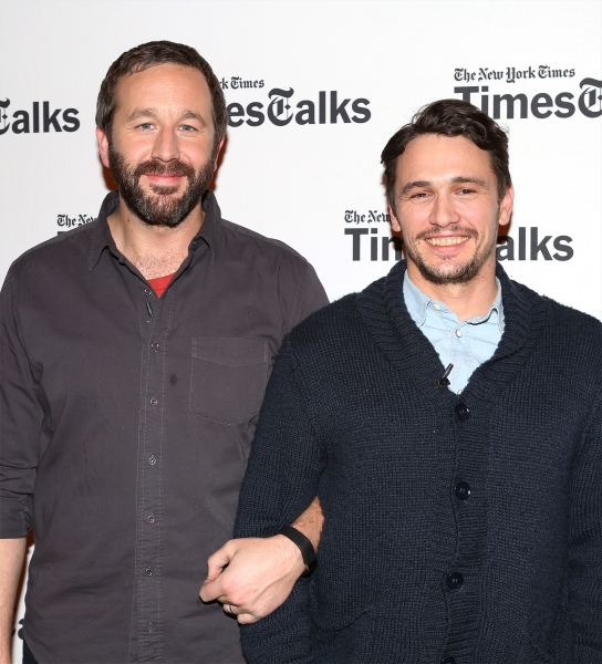 Photo Coverage: OF MICE AND MEN's James Franco and Chris O'Dowd Stop by 'TimesTalks' Image