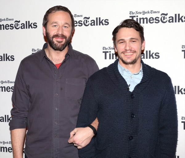 Photo Coverage: OF MICE AND MEN's James Franco and Chris O'Dowd Stop by 'TimesTalks' Image