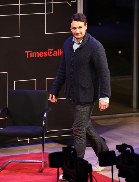 Photo Coverage: OF MICE AND MEN's James Franco and Chris O'Dowd Stop by 'TimesTalks' Image