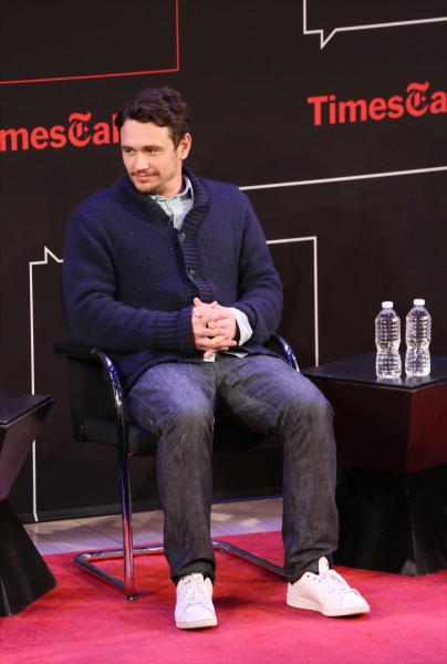 Photo Coverage: OF MICE AND MEN's James Franco and Chris O'Dowd Stop by 'TimesTalks' Image