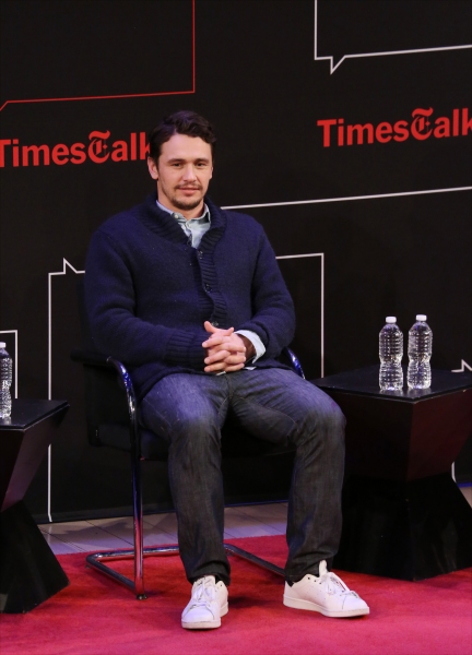 Photo Coverage: OF MICE AND MEN's James Franco and Chris O'Dowd Stop by 'TimesTalks' Image