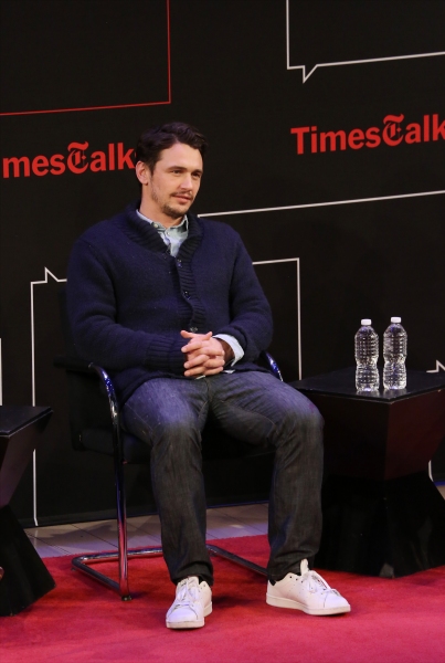 Photo Coverage: OF MICE AND MEN's James Franco and Chris O'Dowd Stop by 'TimesTalks' Image