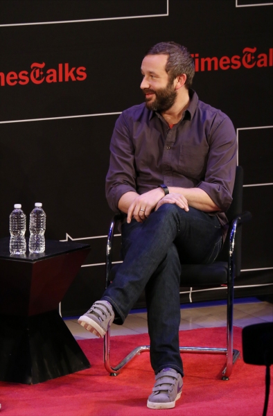 Photo Coverage: OF MICE AND MEN's James Franco and Chris O'Dowd Stop by 'TimesTalks' Image