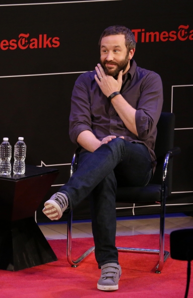 Photo Coverage: OF MICE AND MEN's James Franco and Chris O'Dowd Stop by 'TimesTalks' Image