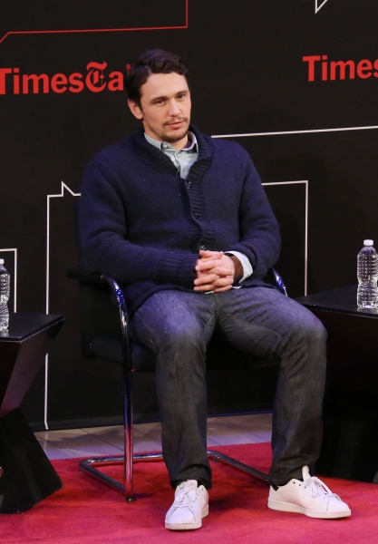 Photo Coverage: OF MICE AND MEN's James Franco and Chris O'Dowd Stop by 'TimesTalks' Image