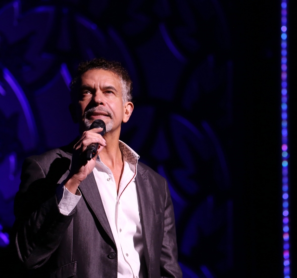 Brian Stokes Mitchell introduces k.d. lang  Photo