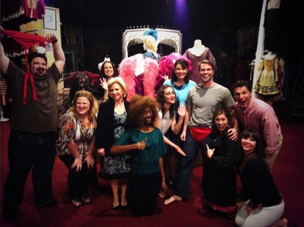 Photo Flash: Saturday Intermission Pics, March 8 - THE FANTASTICKS Prepare to Spring Ahead, KINKY BOOTS Welcomes ROCKY & More! Image
