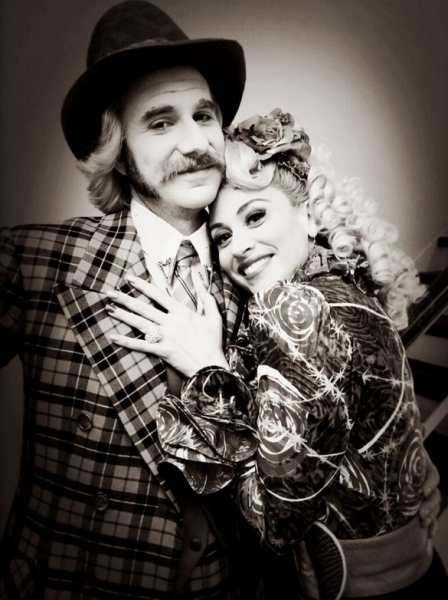 Photo Flash: Saturday Intermission Pics, March 8 - THE FANTASTICKS Prepare to Spring Ahead, KINKY BOOTS Welcomes ROCKY & More! Image