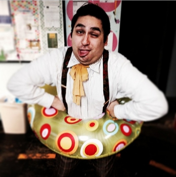 Photo Flash: Saturday Intermission Pics, March 8 - THE FANTASTICKS Prepare to Spring Ahead, KINKY BOOTS Welcomes ROCKY & More! Image