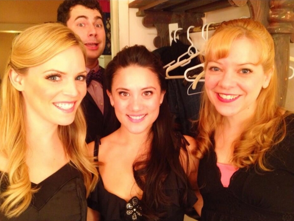 Photo Flash: Saturday Intermission Pics - March 8 - Part 2 - Backstage with 'VANYA AND SONIA' in L.A.; Plus IF/THEN, York's TENDERLOIN & More Image