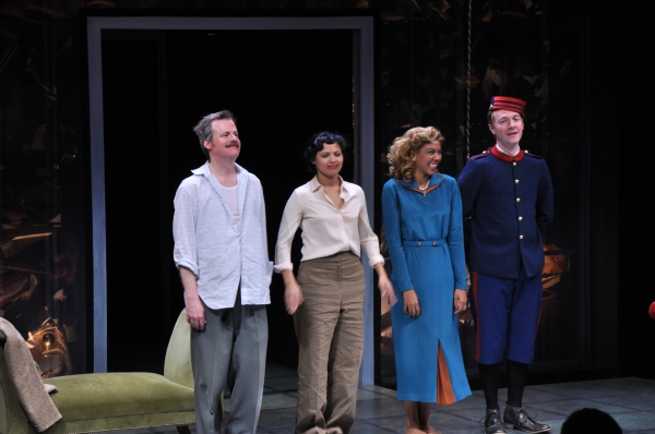 Photo Coverage: Inside Opening Night of Pearl Theatre Company's NO EXIT  Image