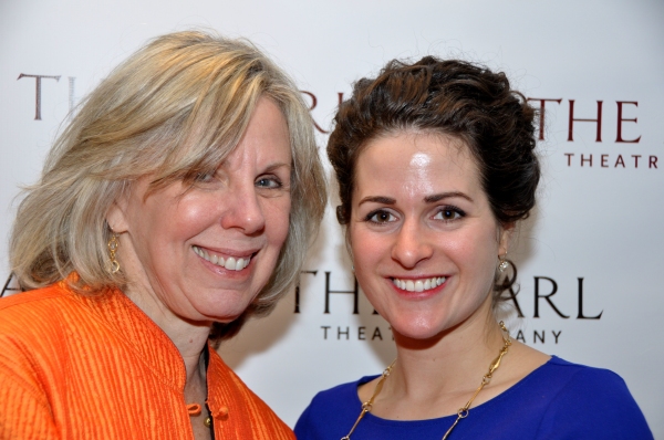Claudia Oberweger Frank (Chair of Board Pearl Theatre Company) and Mary Candler Photo
