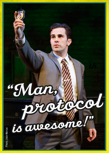 BWW Exclusive: Meet the Characters of MURDER FOR TWO- Officer Marcus Image