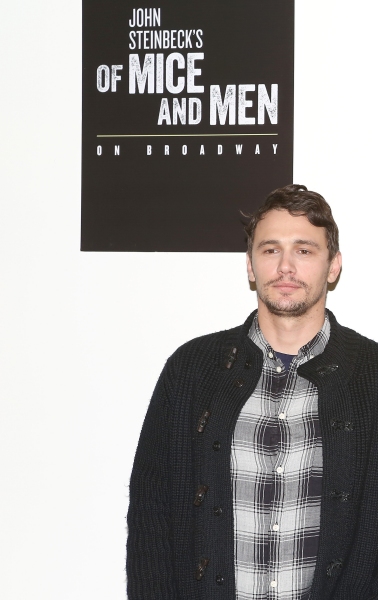 Photo Coverage: James Franco, Chris O'Dowd and OF MICE AND MEN Company Meet the Press! Image