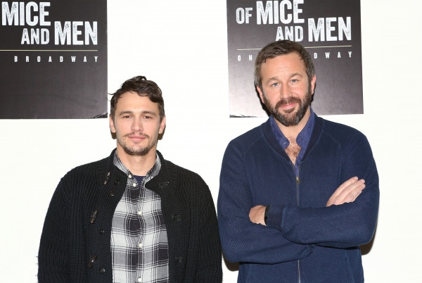 Photo Coverage: James Franco, Chris O'Dowd and OF MICE AND MEN Company Meet the Press! Image