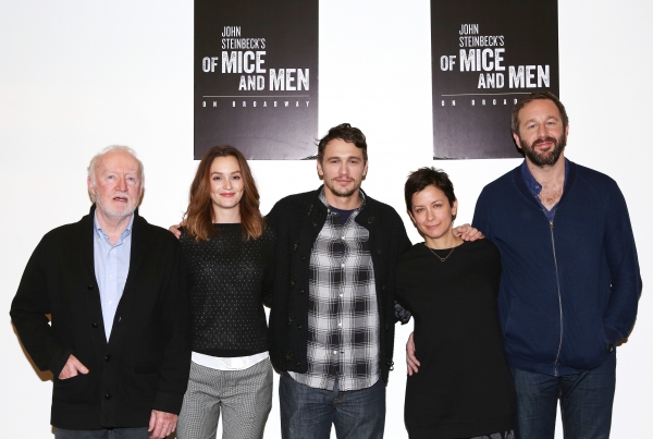 Photo Coverage: James Franco, Chris O'Dowd and OF MICE AND MEN Company Meet the Press! Image