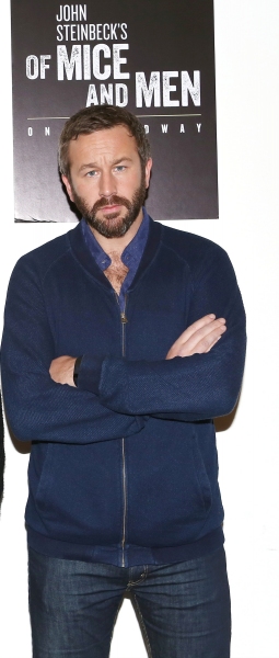 Photo Coverage: James Franco, Chris O'Dowd and OF MICE AND MEN Company Meet the Press! Image