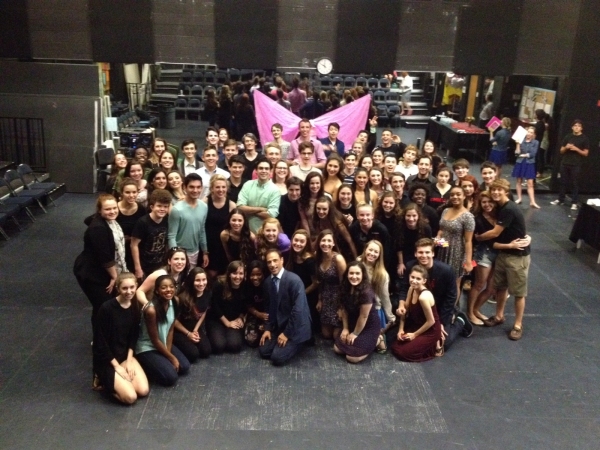 Photo Flash: Broadway Producer Hal Luftig Visits Dreyfoos School of the Arts Image