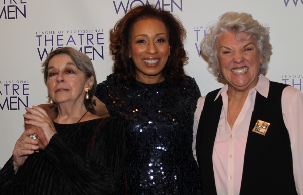 Zoe Caldwell, Tamara Tunie and Tyne Daly Photo