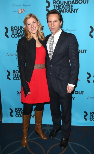 Jenni Barber and Alessandro Nivola  Photo