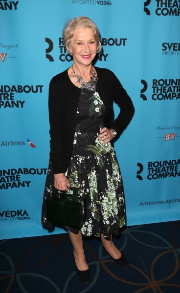 Photo Coverage: On the Red Carpet with Helen Mirren, Jeremy Irons & More at the Roundabout Spring Gala Image
