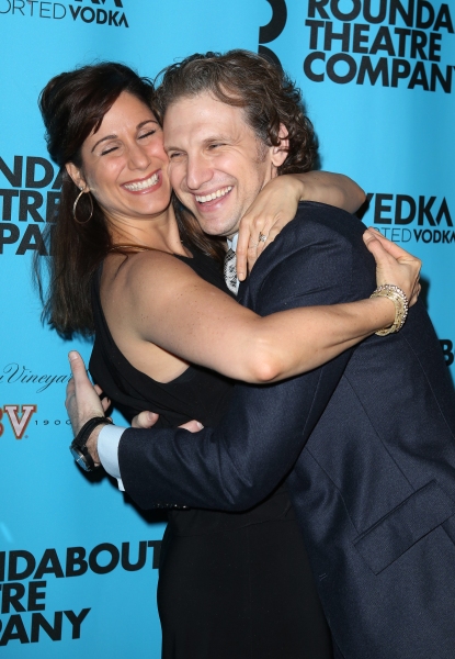 Stephanie J. Block and Sebastian Arcelus  Photo