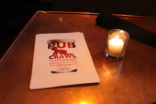 Photo Flash: Rory O'Malley Brings Autobiographical Show PUB CRAWL to Joe's Pub! 