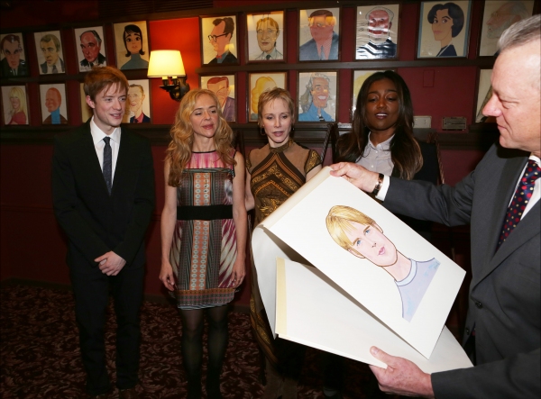Photo Coverage: Sardi's Celebrates PIPPIN! Thomas, d'Amboise, Miller and Jones Get Caricatures Image