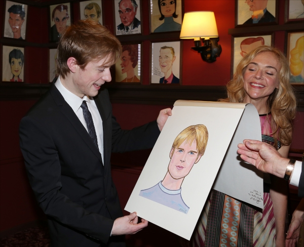Photo Coverage: Sardi's Celebrates PIPPIN! Thomas, d'Amboise, Miller and Jones Get Caricatures Image