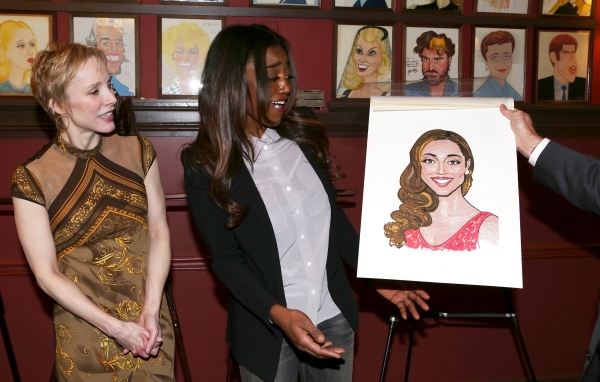 Photo Coverage: Sardi's Celebrates PIPPIN! Thomas, d'Amboise, Miller and Jones Get Caricatures Image