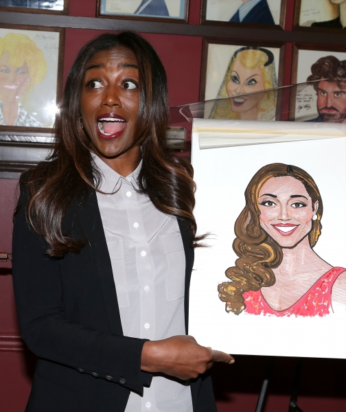 Photo Coverage: Sardi's Celebrates PIPPIN! Thomas, d'Amboise, Miller and Jones Get Caricatures Image
