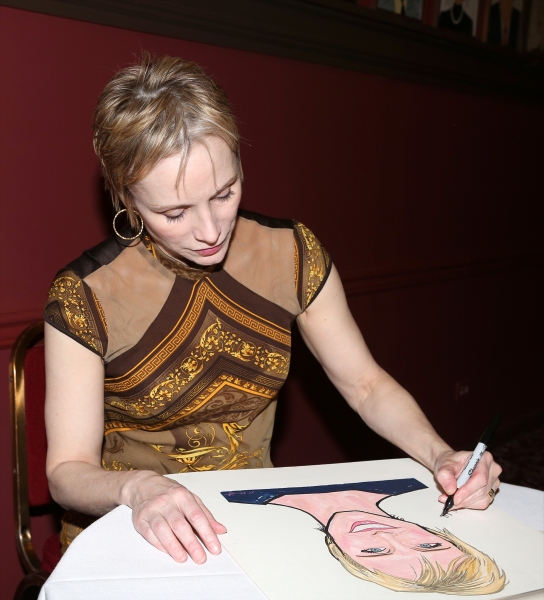 Photo Coverage: Sardi's Celebrates PIPPIN! Thomas, d'Amboise, Miller and Jones Get Caricatures Image