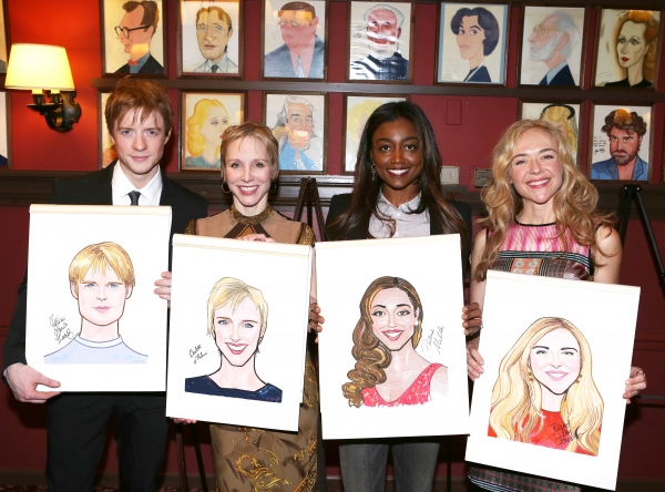 Photo Coverage: Sardi's Celebrates PIPPIN! Thomas, d'Amboise, Miller and Jones Get Caricatures Image