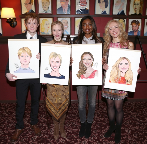 Photo Coverage: Sardi's Celebrates PIPPIN! Thomas, d'Amboise, Miller and Jones Get Caricatures Image