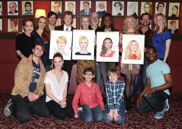 Photo Coverage: Sardi's Celebrates PIPPIN! Thomas, d'Amboise, Miller and Jones Get Caricatures Image