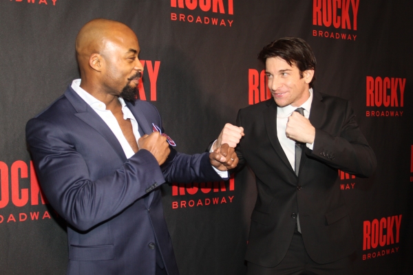 Terence Archie and Andy Karl Photo