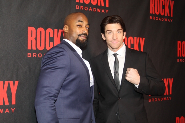 Terence Archie and Andy Karl Photo