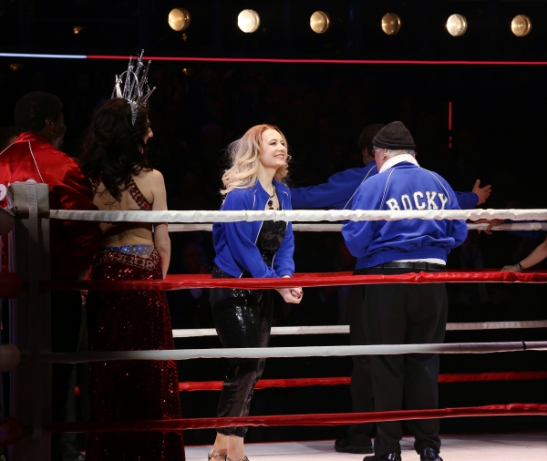 Photo Coverage: Go In the Ring with the Cast of ROCKY! Inside the Opening Night Curtain Call! Image