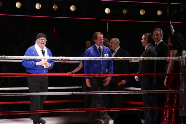 Photo Coverage: Go In the Ring with the Cast of ROCKY! Inside the Opening Night Curtain Call!  Image