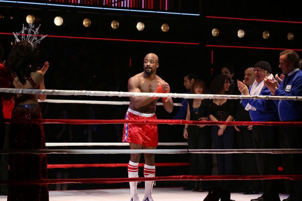 Photo Coverage: Go In the Ring with the Cast of ROCKY! Inside the Opening Night Curtain Call! Image