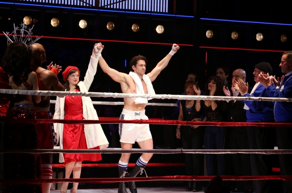 Photo Coverage: Go In the Ring with the Cast of ROCKY! Inside the Opening Night Curtain Call! Image